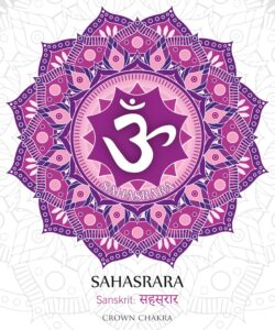 Sahasrara - Crown Chakra mandala