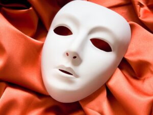 Mask on silk for empower your staff with imposture syndrome