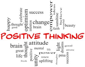 Words for positive thinking